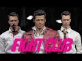 1/6 fight club figures, Edward Norton custom figure, battle damaged, Hot toys scale, Blitzway Pitt