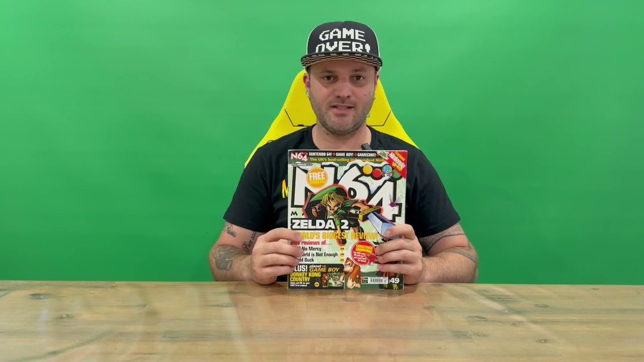 Ep 774 - Official UK N64 Magazine Issue 49 Magazine Revealing