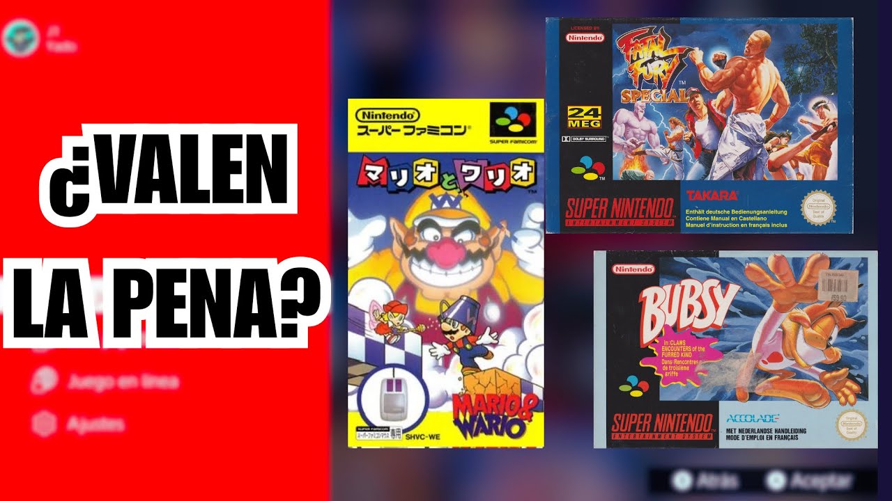 🎮 ¡Nuevos juegos en Nintendo Switch Online! Mario & Wario, Fatal Fury y Bubsy llegan al SNES ← 