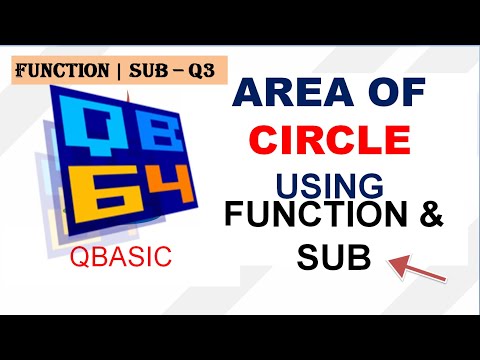 Area of Circle - Q3 | FUNCTION | SUB || #makeeasy