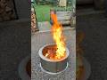 A Real Smokeless Campfire - No Camera Tricks #WolfeRidge #Stainless #Smokeless #Campfire #USA