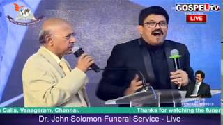 Dr. John Solomon Funeral Service - Live