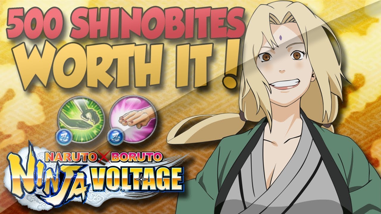 WORTH IT! 500 SHINOBITE ON TSUNADE'S BANNER - Naruto x Boruto Ninja Voltage