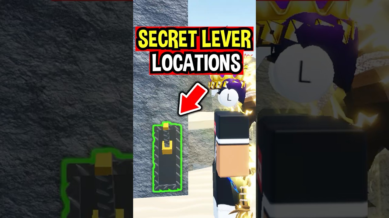 SECRET LEVER LOCATIONS in Roblox Fisch..