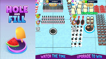 Hole and Fill Collect Master Game Gameplay Walkthrough Android IOS