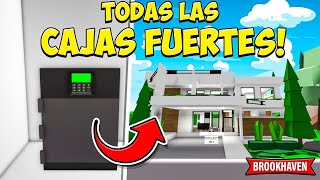 TODAS LAS CAJAS FUERTES de BROOKHAVEN en UN VÍDEO! 🤑🏡 - Roblox YoSoyLoki