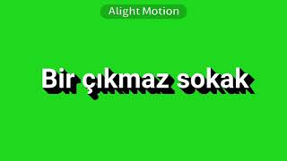 Sokak Lambası Yeşil Ekran Lyrics Edit Istek Açıklama
