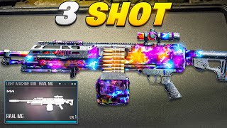 new *3 SHOT* RAAL MG is META in WARZONE 4! 😲 (Best RAAL MG Class Setup) - BO6