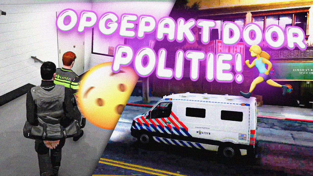 CHATMO word OPGEPAKT en ONTSNAPT aan POLITIE! 🏃 (GTA RP)