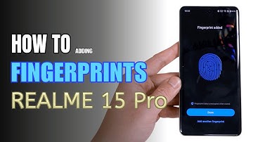 How to enable Fingerprints on Realme 15 Pro