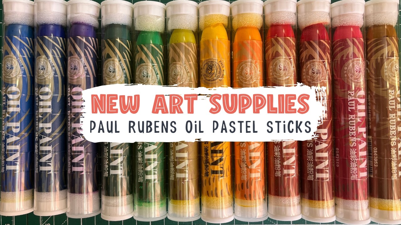 Swatch my new Paul Rubens Haiya oil pastels