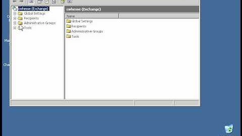 Creating an Administrative Group in Exchange Server.avi