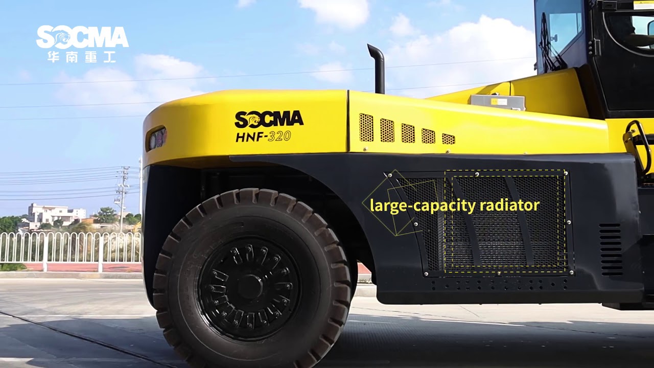 Forklift 32 ton capacity for container handling