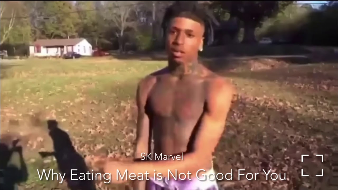 NLE Choppa: Explains Why Eating Meat is Not Good for You. #NleChoppa #Nutrition #Vegan Diet