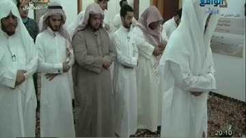 عشاء الجمعة 14-6-1436هـ للقارئ أحمد الشهري خاشعة من سورتي ق والقيامة من قناة الواقع