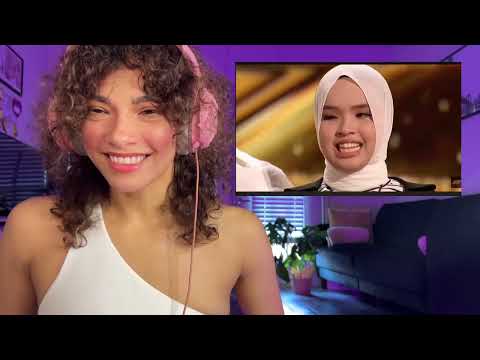 FIRST REACTION TO Putri Ariani receives the GOLDEN BUZZER from Simon Cowell!