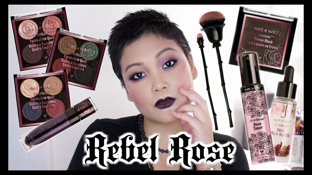 NEW Wet N' Wild Rebel Rose Collection | First Impression + Makeup Tutorial