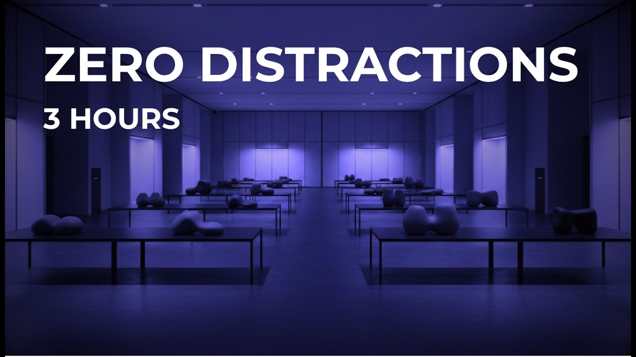 Deep Focus Music for Studying Without Distraction – 3 Hours