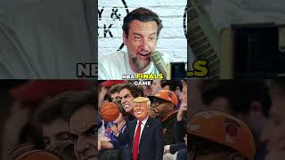 NBA Media “Gonna Lose Their Minds” If Trump Shows Up at Knicks Finals