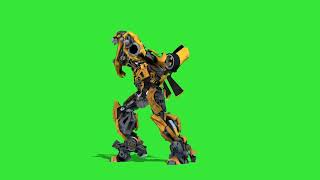 Transformes bumblebee green screen