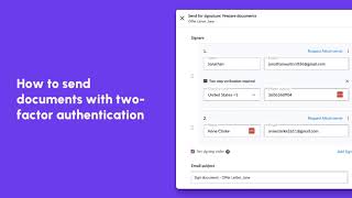 Signeasy: How to authenticate signer identity