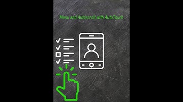 AutoTouch with Menu