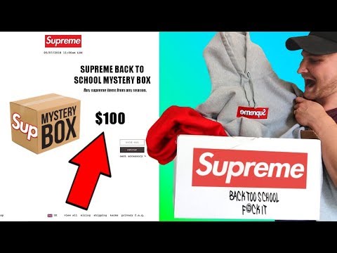 $100 supreme mystery box Clearance