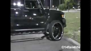 Hummer H3 on 26" Blades