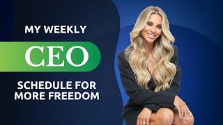 How High-Performing Women Structure Their Week to Make More Money in Less Time