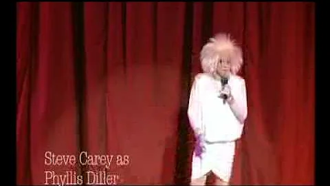 Steve Carey performs Phyllis Diller
