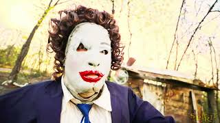 Spirit Halloween 6 Ft Leatherface Pretty Woman Mask Animatronic - The Texas Chainsaw Massacre
