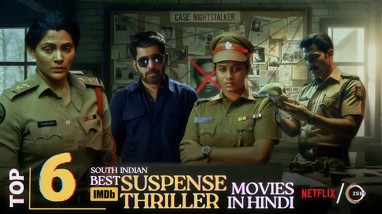 Top 6 South Indian Suspense Thriller Movies In Hindi Dubbed | Best ...