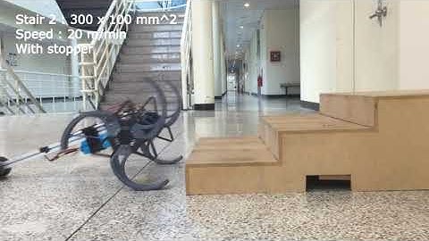 Curved-Spoke Tri-Wheel Mechanism for Fast Stair-Climbing