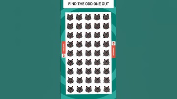 find the Odd One Out #viral #shorts #shortsvideo