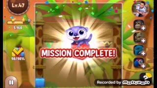 Puzzle Pet Party - Level 47 Mission Clear 98% Blocks [Mission Complete] screenshot 5