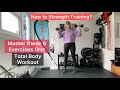 Start your strength training journey with these 6 exercises TOTAL BODY WORKOUT 🔥