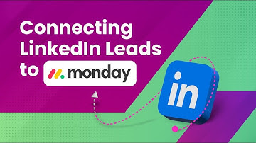 How to connect LinkedIn leads form to Monday? No Code Automation Learning Series