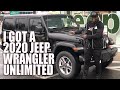 I got a 2020 Jeep Wrangler Unlimited