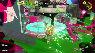 My fastest Rainmaker win in Splatoon 3!