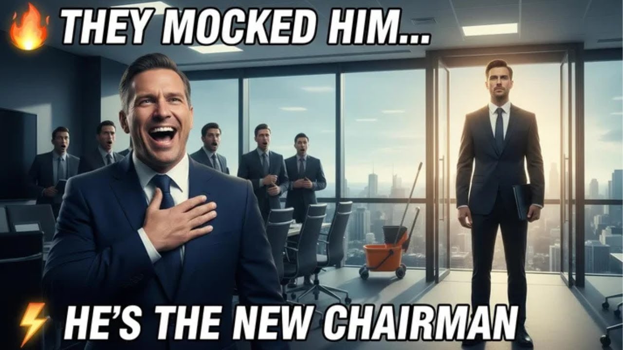 CEO Mocks Janitor’s Accent | Board Meeting Starts and He Walks In as the New Chairman