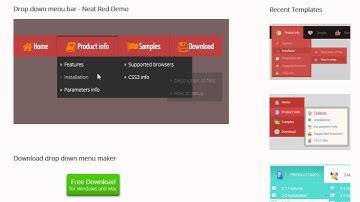 Drop down menu - works perfectly with all modern browsers!