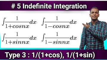 #5 TYPE 3 : Indefinite Integration | Type 3 | Class 12th (HSC) | 2022-2023 | By Vivek Lodh