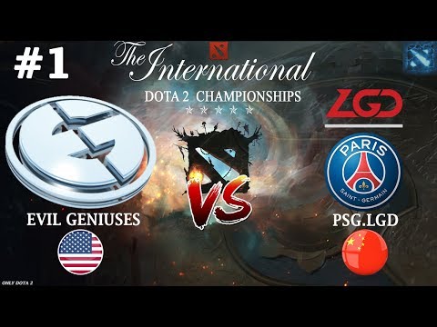 Видео: Лютая БОРЬБА за выход в ФИНАЛ TI8 | EG vs PSG.LGD #1 (BO3) | The International 2018