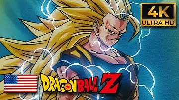 Goku Goes Super Saiyan 3 - Dragon Ball Z Remastered (English Dub) [4K]