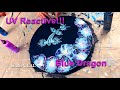 Blue Dragon Nudibranch Fluid Art Painting!!!