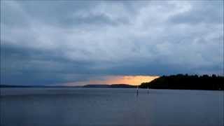 Thunderstorm 3 Min Time Lapse On Lake Saimaa Finland