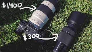 Which One? | Sony 70-200 F4 G OSS  vs Sony 55-210 F4.5-6.3 OSS