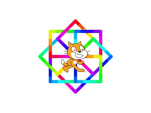Scratch Tutorial - To draw a Colourful Pattern - YouTube