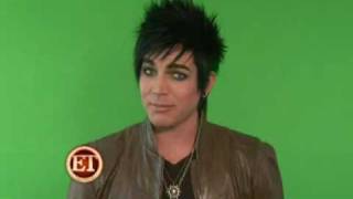 Adam Lambert Makes Grammy Fashion Predictions (ET)(01-30-10)