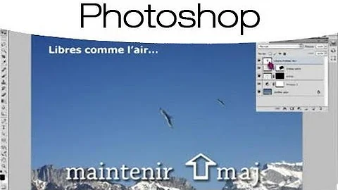 Comment modifier des Calques sur Photoshop ?